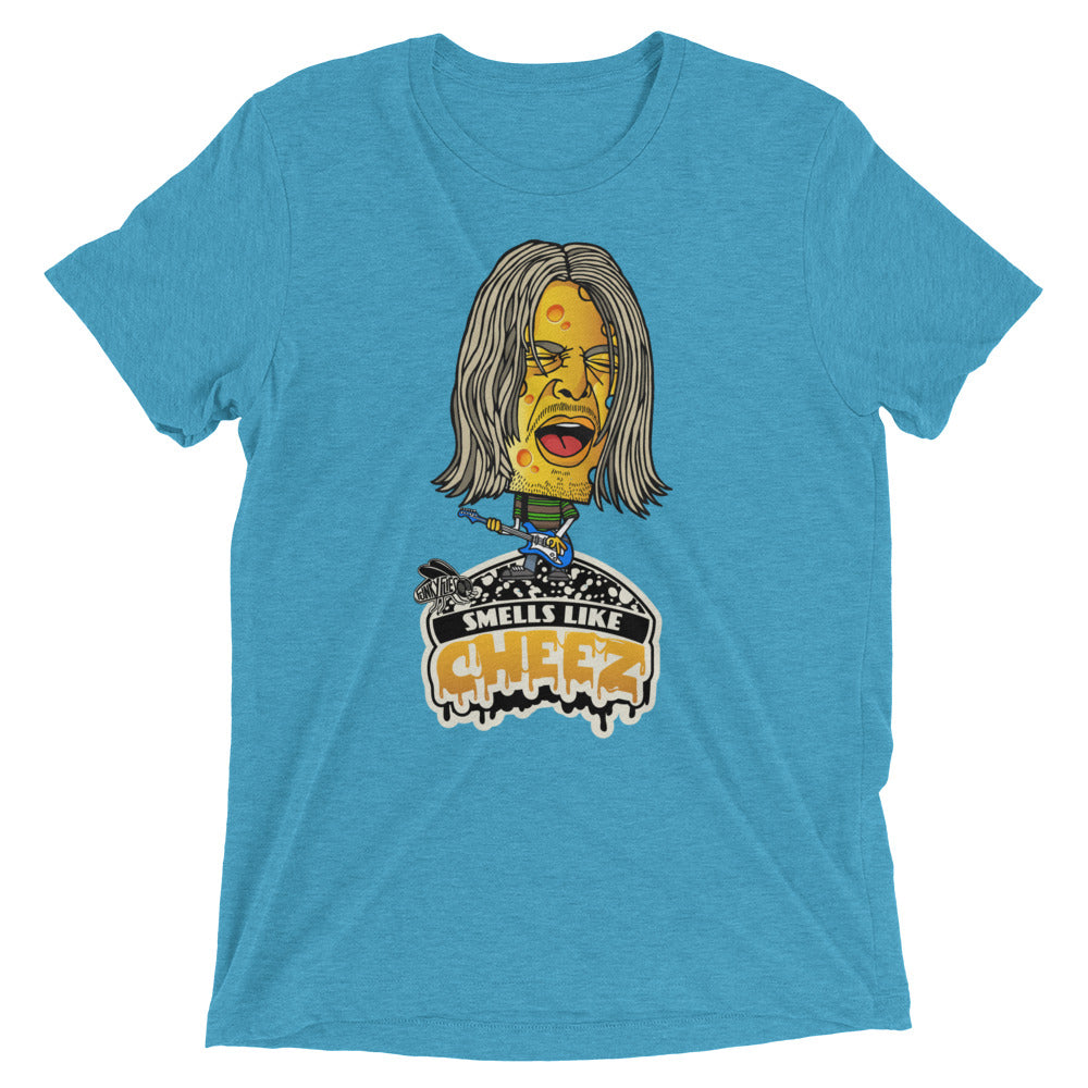 Smells Like GRYLD CHEEZ Tri-Blend Short Sleeve T-Shirt