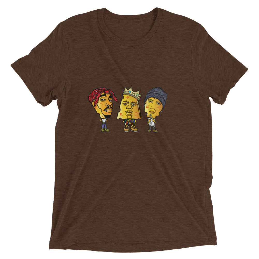 GRYLD CHEEZ Hip Hop Legends Tri-Blend Short Sleeve T-Shirt