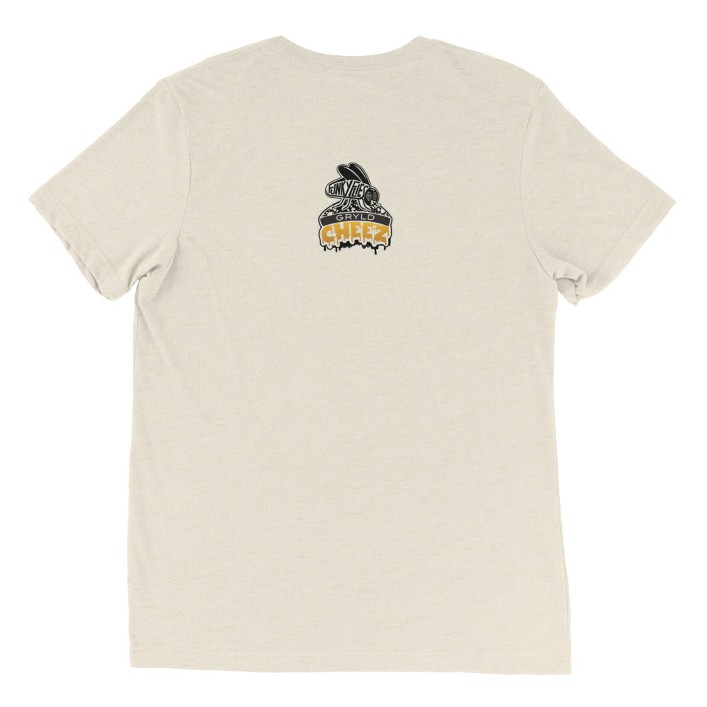 Working 9 To 5 GRYLD CHEEZ Tri-Blend Short Sleeve T-Shirt