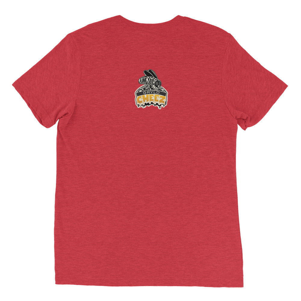 Henrietta GRYLD CHEEZ Tri-Blend Short Sleeve T-Shirt