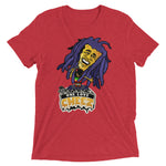 One Love Bob Marley GRYLD CHEEZ Tri-Blend Short Sleeve T-Shirt
