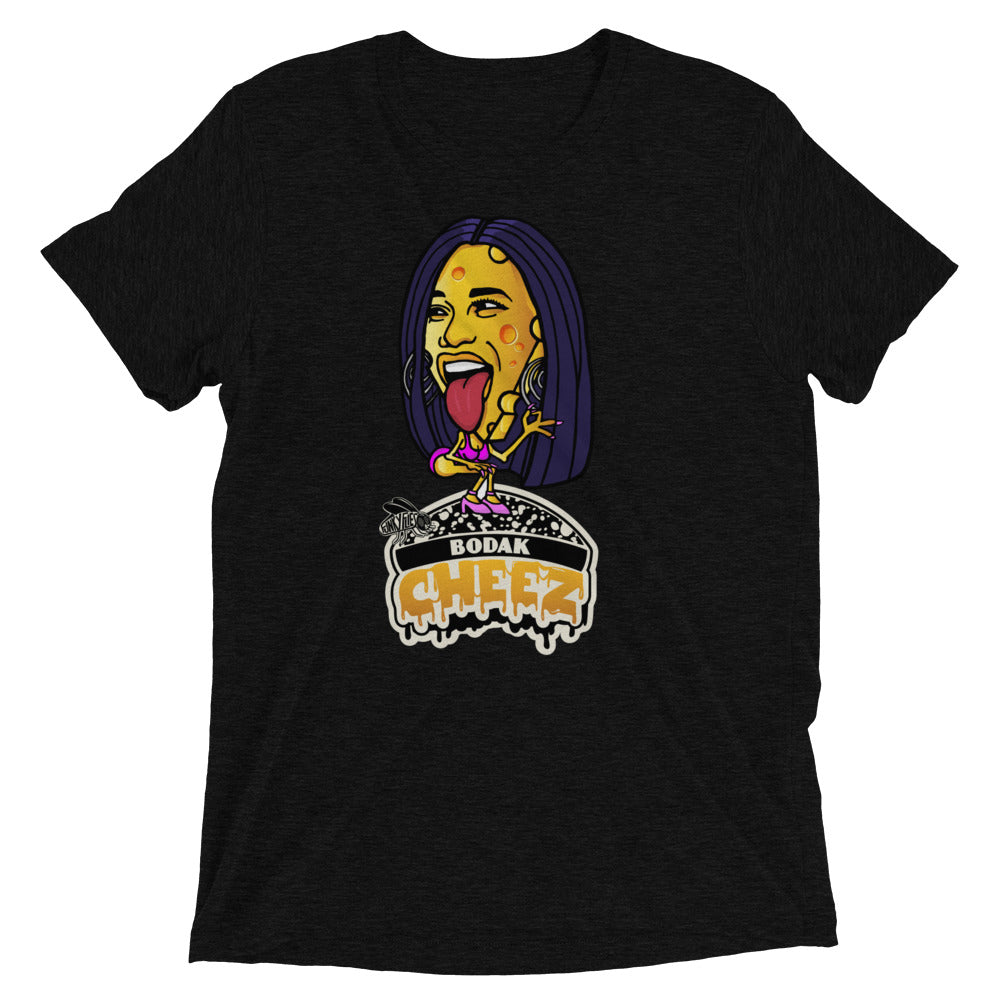 Bodak GRYLD CHEEZ Tri-Blend Short Sleeve T-Shirt