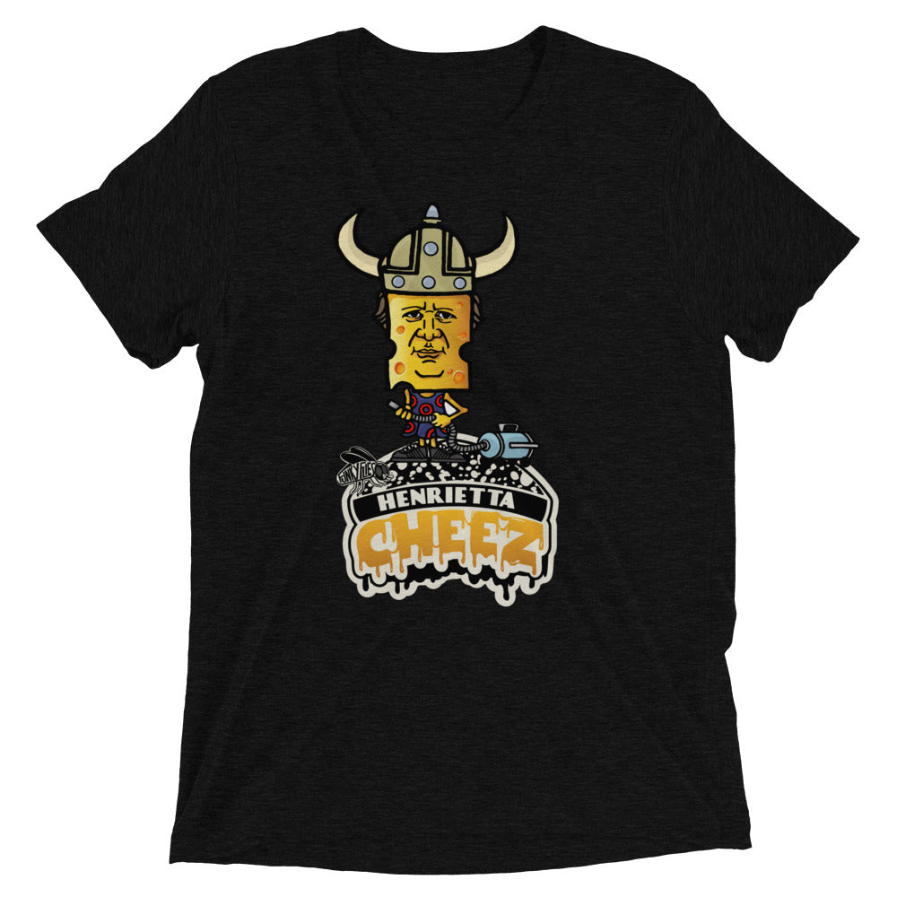 Henrietta GRYLD CHEEZ Tri-Blend Short Sleeve T-Shirt