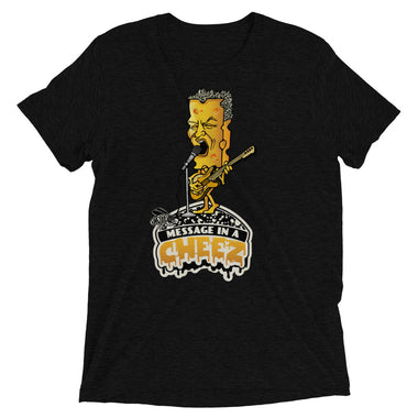 Message In A Bottle GRYLD CHEEZ Tri-Blend Short Sleeve T-Shirt