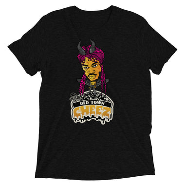 Lil Nas X Old Town GRYLD CHEEZ Tri-Blend Short Sleeve T-Shirt