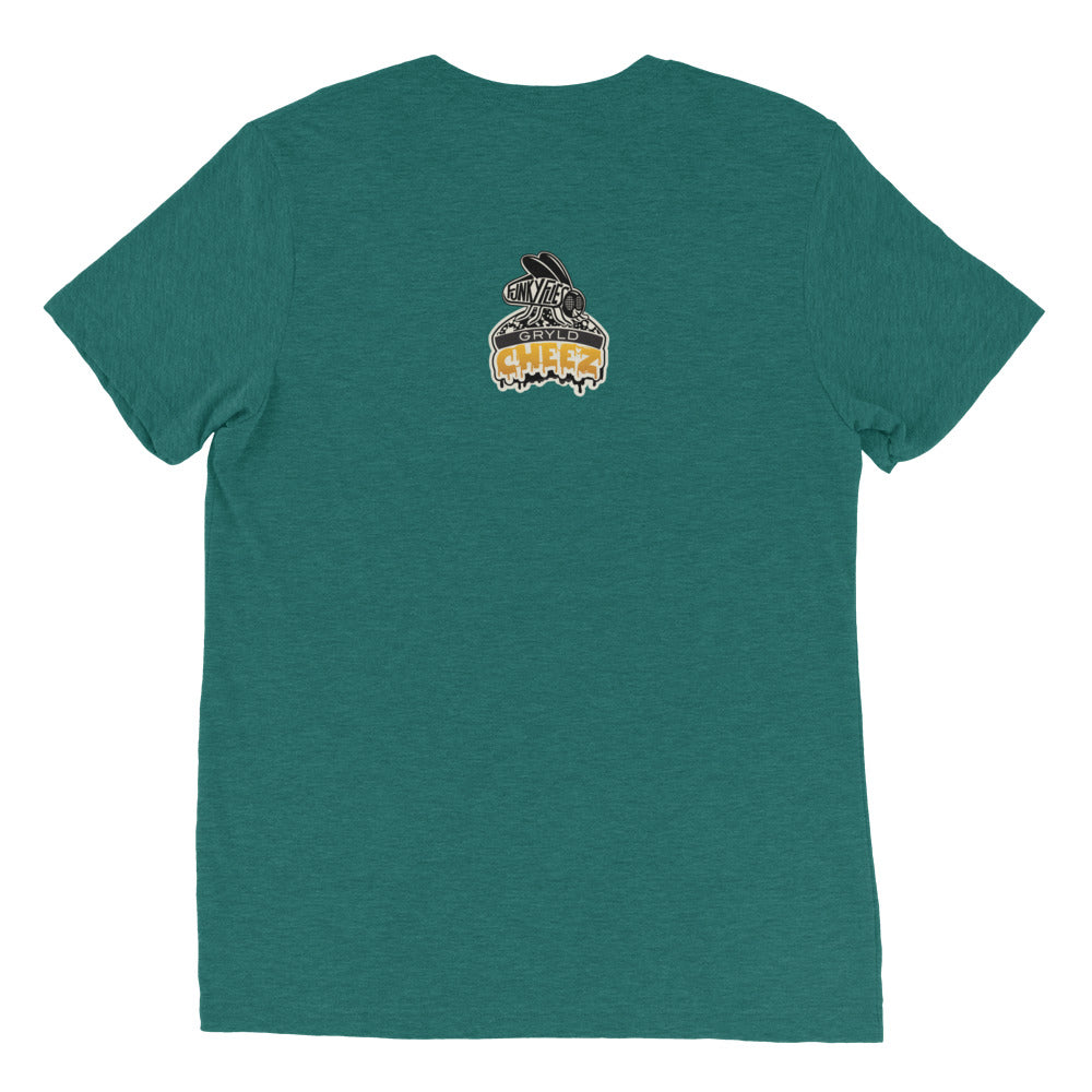 Smells Like GRYLD CHEEZ Tri-Blend Short Sleeve T-Shirt