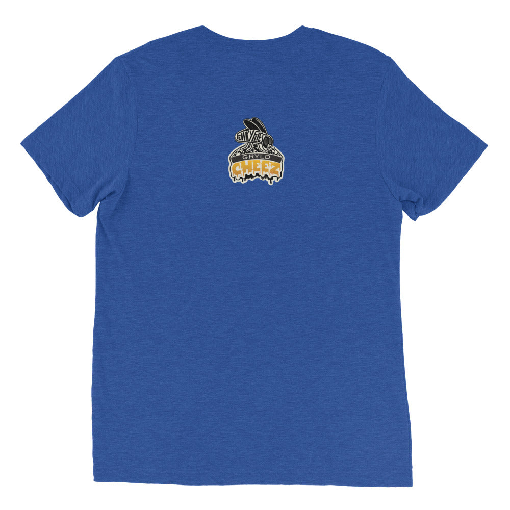 Smells Like GRYLD CHEEZ Tri-Blend Short Sleeve T-Shirt