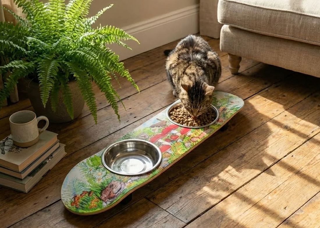 Elevated Cat Bowls