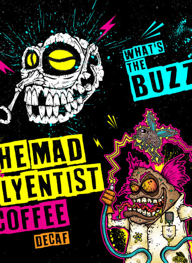 The Mad Flyentist Decaf Coffee