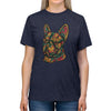 Frenchie Love #1 Unisex Tri-Blend T-Shirt