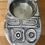 BoomBox Dog SkateBowls - Elevated Dog Bowl