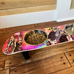 Musical Vibes Dog SkateBowls - Elevated Dog Bowl