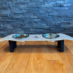 Doodles Dog SkateBowls - Elevated Dog Bowl
