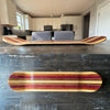 Handmade Skateboard Charcuterie Boards: Walnut, Maple, Sapele and Purple Heart #2
