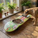 Funky Fungi Dog SkateBowls - Elevated Dog Bowl