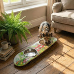 Funky Fungi Dog SkateBowls - Elevated Dog Bowl