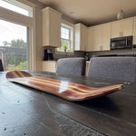 Handmade Skateboard Charcuterie Boards: Walnut, Maple, Sapele and Purple Heart #3