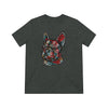 Frenchie Flowers Unisex Tri-Blend T-Shirt