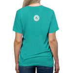 Frenchie Flowers #4 Unisex Tri-Blend T-Shirt