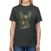 Frenchie Flowers #4 Unisex Tri-Blend T-Shirt