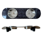 Elevated Cat Skateboard Skatebowl Feeding Station