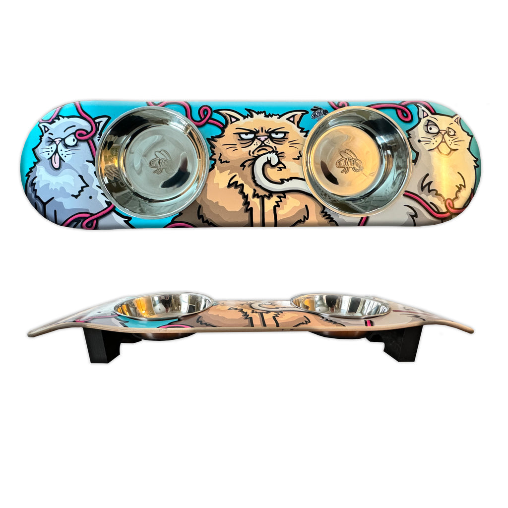 Cats with Attitude Skatebowls