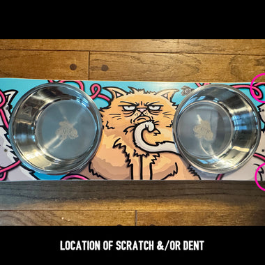 Cats With Attitude SkateBowl -Scratch & Dent Special