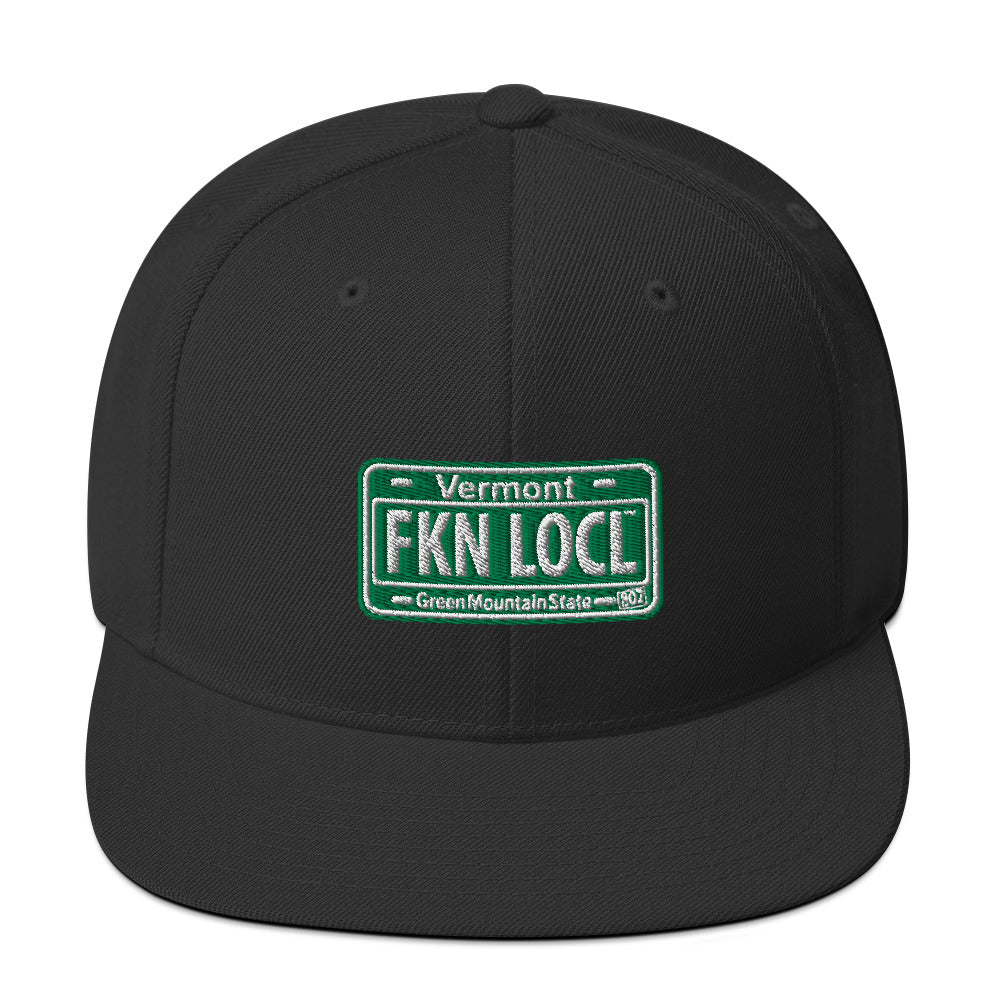 FKN LOCL Vermont Yupoong Snapback Hat