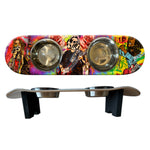 Musical Vibes Dog SkateBowls - Elevated Dog Bowl