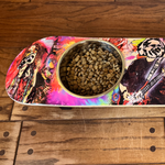 Musical Vibes Dog SkateBowls - Elevated Dog Bowl