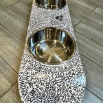 Doodles Cat SkateBowls - Elevated Cat Bowl
