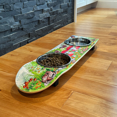Funky Fungi Cat SkateBowls - Elevated Cat Bowl