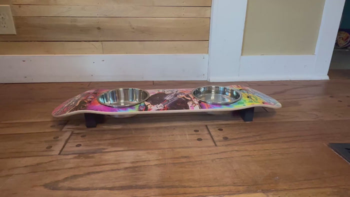 Musical Vibes Cat SkateBowls - Elevated Cat Bowl