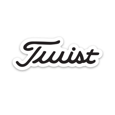 Twist Golf Die-cut Sticker