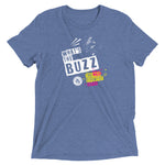 What's The Buzz Funky Flies Tri-Blend Short Sleeve T-shirt