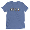McGrupp Dog Crew Tri-Blend Short Sleeve T-shirt