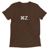 Apple Command Z Undo Tri-Blend Shortsleeve T-Shirt