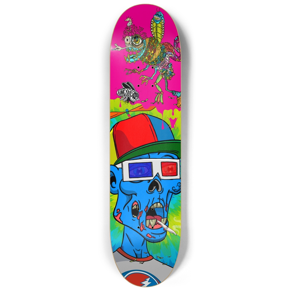 8.25 Woke Zombie Mutant Custom Skateboard