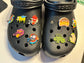 Funky Flies 'Butterfly' Durable PVC Slide Shoe Charm