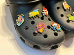 Funky Flies 'Slithering Snake Mouth' Durable PVC Slide Shoe Charm