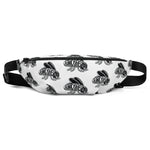 White Fly Pattern Fanny Pack