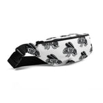 White Fly Pattern Fanny Pack