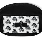 White Fly Pattern Fanny Pack