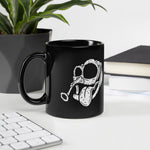 Dead Eye Fly Black Glossy Mug