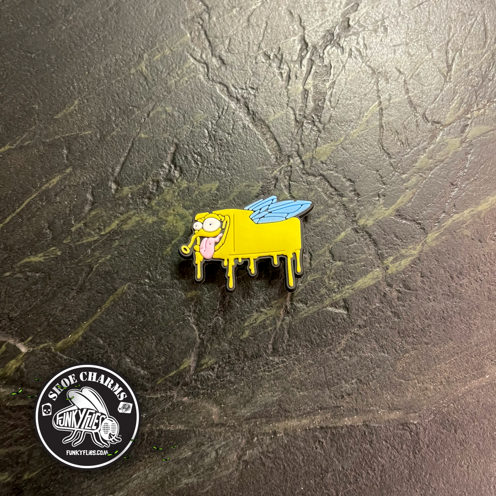 Butterfly Slide Shoe Charm