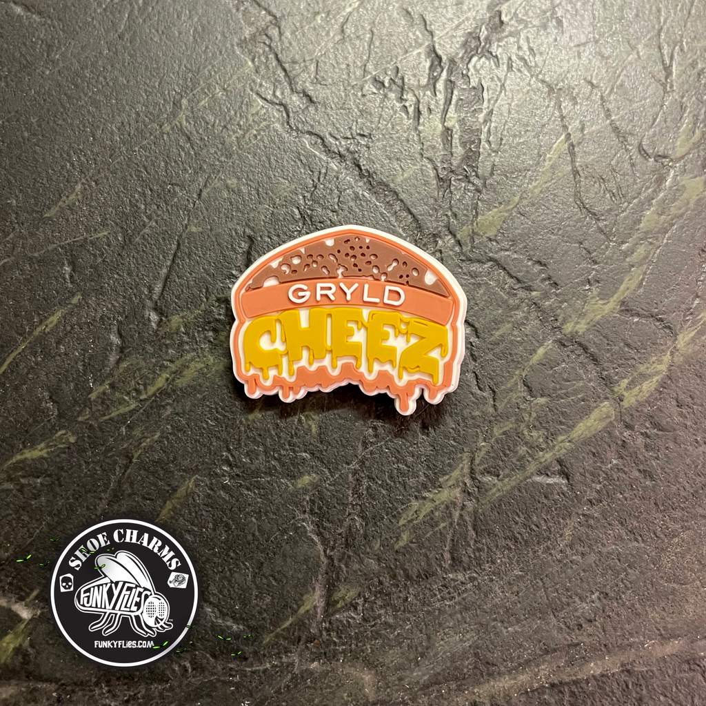 Funky Flies 'GRYLD Cheez' Shoe Charm