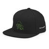 Green Logo Snapback Hat