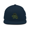 Green Logo Snapback Hat