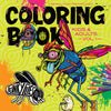 Funky Flies Coloring Book - Vol 1 - With Crayons, Markers or Colored Pencils