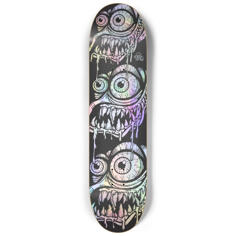 Monster Mouth Custom Skateboard